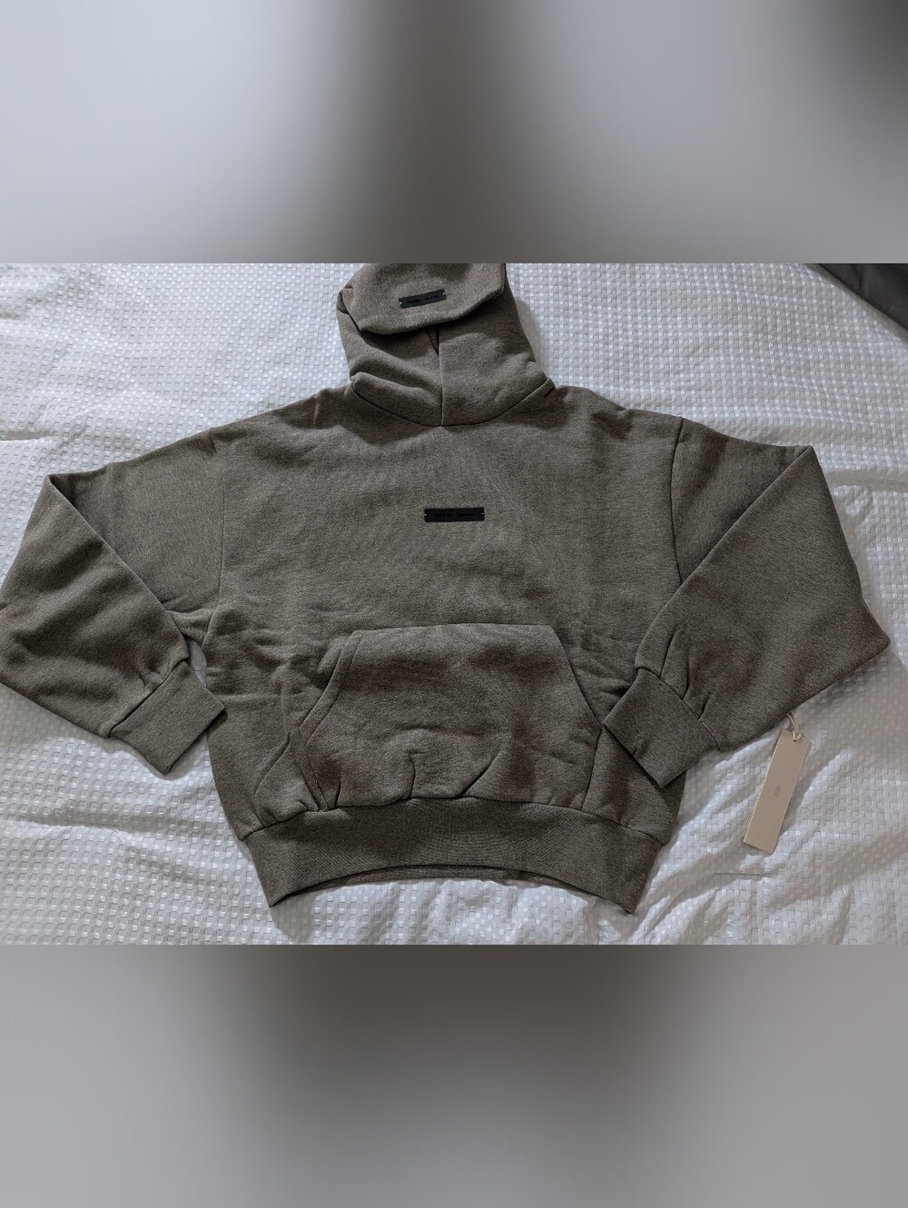 Fear of God Essentials Classic Fit Hoodie Homestead Heather XXS NWT